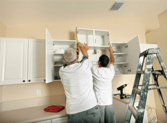 Cabinet Light Installation